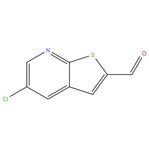 5-chlorothieno[2,3-b]pyridine-2-carbaldehyde