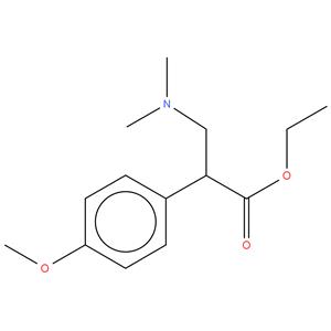 Ethyl 3-Dimethylamino-2-(4-methoxy-phenyl)-propionate