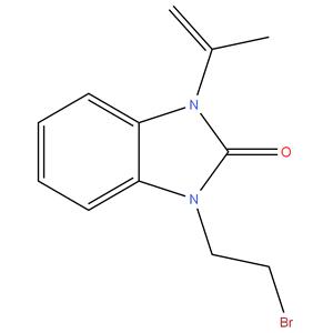 1-(2-Bromo ethyl)-3-(Prop-1-en-2yl)-1H-Benzo (d)-Imidzol-2-(3H)-one