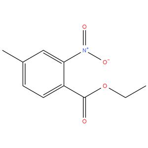 ethyl-4-methyl-2-nitro benzoate