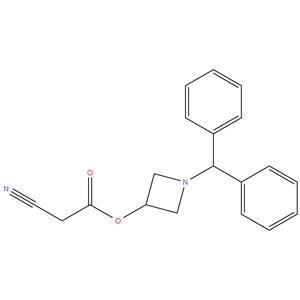 1-benzhydrylazetidin-3-yl 2-cyanoacetate