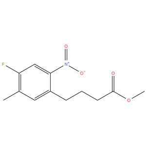 Methyl 4-(4-fluoro-5-methyl-2-nitrophenyl)butanoate