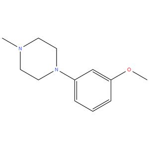 1-(3-Methoxyphenyl)-4-methylpiperazine