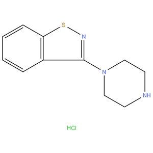3‐(1‐Piperazinyl)‐1,2‐benzisothiazole monohydrochloride