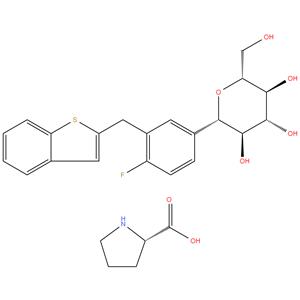 Ipragliflozin L-proline