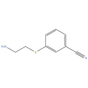 3-[(2-aminoethyl)thio]-Benzonitrile