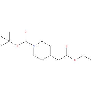 Ethyl N-Boc-piperidine-4-acetate, 96%