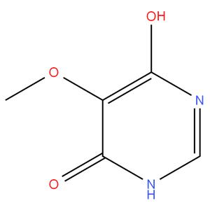 6-hydroxy-5-methoxy-4(1H)-pyrimidinone