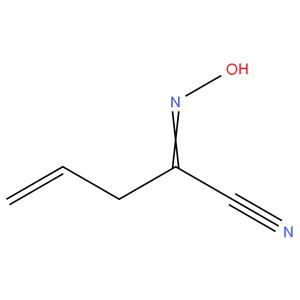 2-hydroxyiminopent-4-enenitrile
