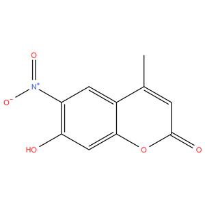7-Hydroxy-4-methyl-6-nitro coumarin