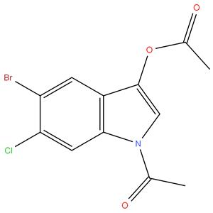 5-Bromo-6-chloro-3-indolyl 1,3-Di acetate