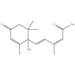 (2Z,4E)-5-(1-hydroxy-2,6,6-trimethyl-4-oxocyclohex-2-en-1-yl)-3-methylpenta-2,4-dienoic acid