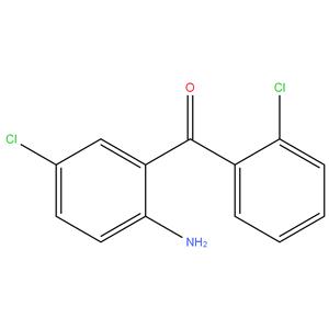 2-Amino-5-Chloro-2'-
Chlorobenzophenone