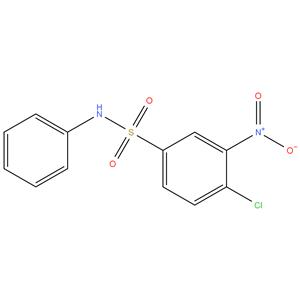 4-Chloro-3-nitro-N-phenylbenzenesulphonamide