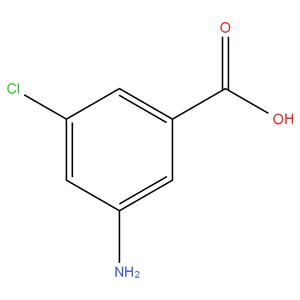 3-Chloro-5-amino benzoic acid