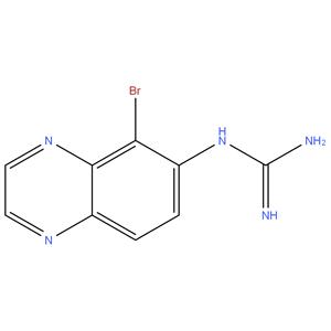 2-(5-bromoquinoxalin-6-yl)guanidine