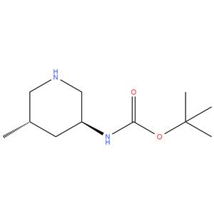 tert-butyl-N-[(3S,5S)-5-methylpiperidin-3-yl] carbamate