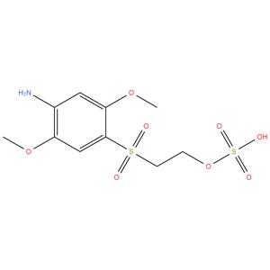 2-[(4-Amino-2,5-dimethoxyphenyl)-sulfonyl]-ethyl hydrogen sulfate