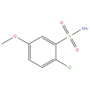 2-Chloro-5-methoxy-benzenesulfonamide