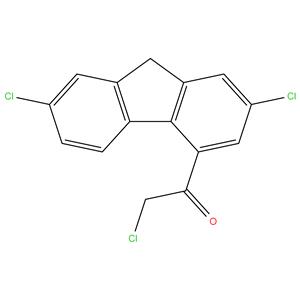 2-chloro-1-(2,7-dichloro-9H-fluoren-4-yl)ethanone