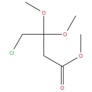 Butanoic acid, 4-chloro-3,3-dimethoxy-, methyl ester