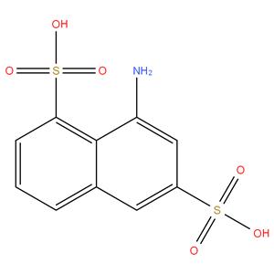 8-Aminonaphthalene-1,6-disulfonic acid