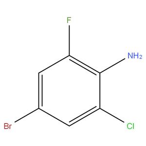 4-bromo-2-chloro-6-fluorobenzenamine