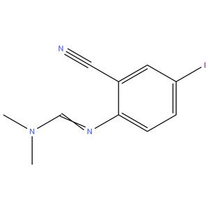 N'-(2-cyano-4-iodophenyl)-N,N-dimethylmethanimidamide