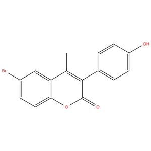 6-Bromo-3(4-Hydroxy Phenyl)-4- Methyl Coumarin