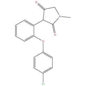 3-(2-(4-chlorophenoxy)phenyl)-1-methylpyrrolidine-2,4-dione