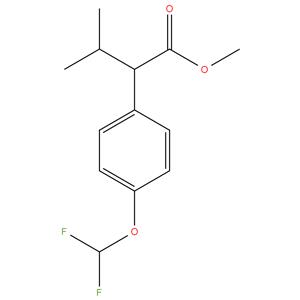 methyl 2-(4-(difluoromethoxy)phenyl)-3-methylbutanoate