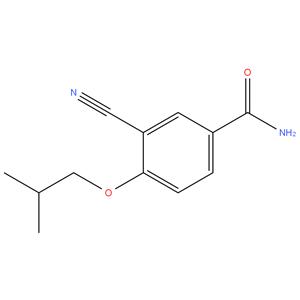 3-Cyano-4-isobutoxy-benzamide