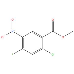 Methyl 2-Chloro-4-Fluoro-5-Nitrobenzoate