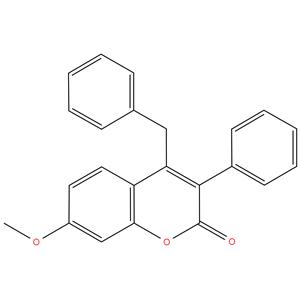 4-Benzyl-7-methoxy-3-phenylcoumarin