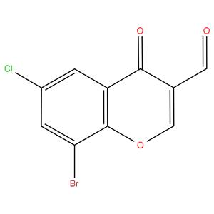 8-Bromo-6-chloro-3-formylchromone