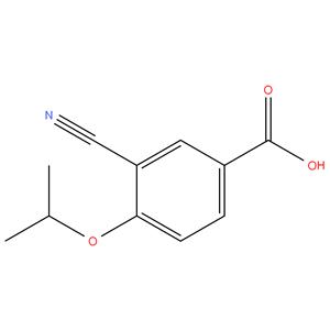 3-Cyano-4-Isopropoxy-Benzoic Acid