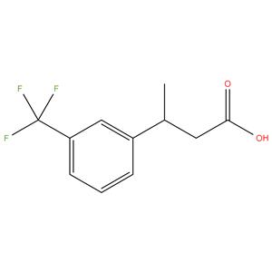 3-(3-(trifluoromethyl)phenyl)butanoic acid