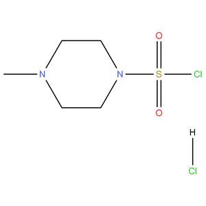 4-Methyl-1-piperazinesulfonyl chloride hydrochloride (1:1)