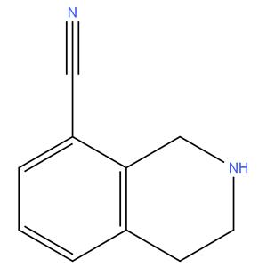 1,2,3,4-tetrahydroisoquinoline-8- carbonitrile