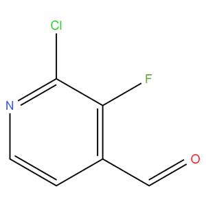 2-Chloro-3-fluoro-4-formylpyridine