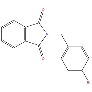 2- ( 4 - bromobenzyl ) isoindoline - 1,3 - dione