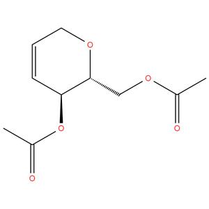 ((2R,3S)-3-acetoxy-3,6-dihydro-2H-pyran-2-yl)methyl acetate