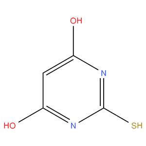 2-mercaptopyrimidine-4,6-diol