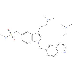 1-(3-(2-(dimethylamino)ethyl)-1-((3-(2-(dimethylamino)ethyl)-1H-indol-5-yl)methyl)-1H-indol- 5-yl)-N-methylmethanesulfonamide