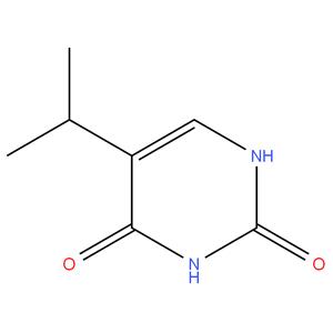 5 - isopropylpyrimidine - 2,4 ( 1H , 3H ) -dione