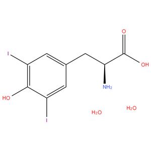 (S)-2-Amino-3-(4-hydroxy-3,5- diiodophenyl)propanoic acid dihydrate