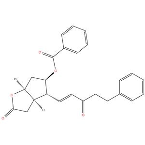 (3aR,4R,5R,6aS)-Hexahydro-4- [(1E)-3-oxo-5-phenyl-1-penten- 1-yl]-5-[(triethylsilyl)oxy]-2H- cyclopenta[b]furan-2-one