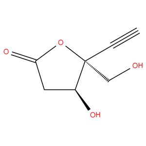 (4S,5R)-5-Ethynyl-4-hydroxy-5-(hydroxymethyl)dihydrofuran-2(3H)-one