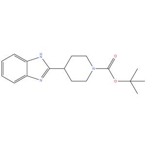 tert-Butyl 4-(1H-benzo[d]imidazol-2-yl) piperidine-1-carboxylate