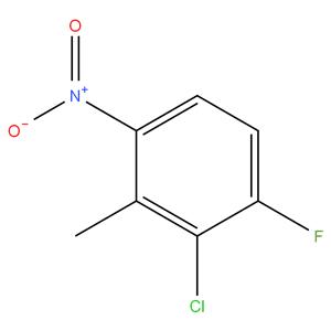 2-Chloro-1-fluoro-3-methyl-4-nitrobenzene
